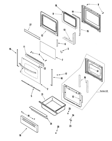 Door/drawer (slv)