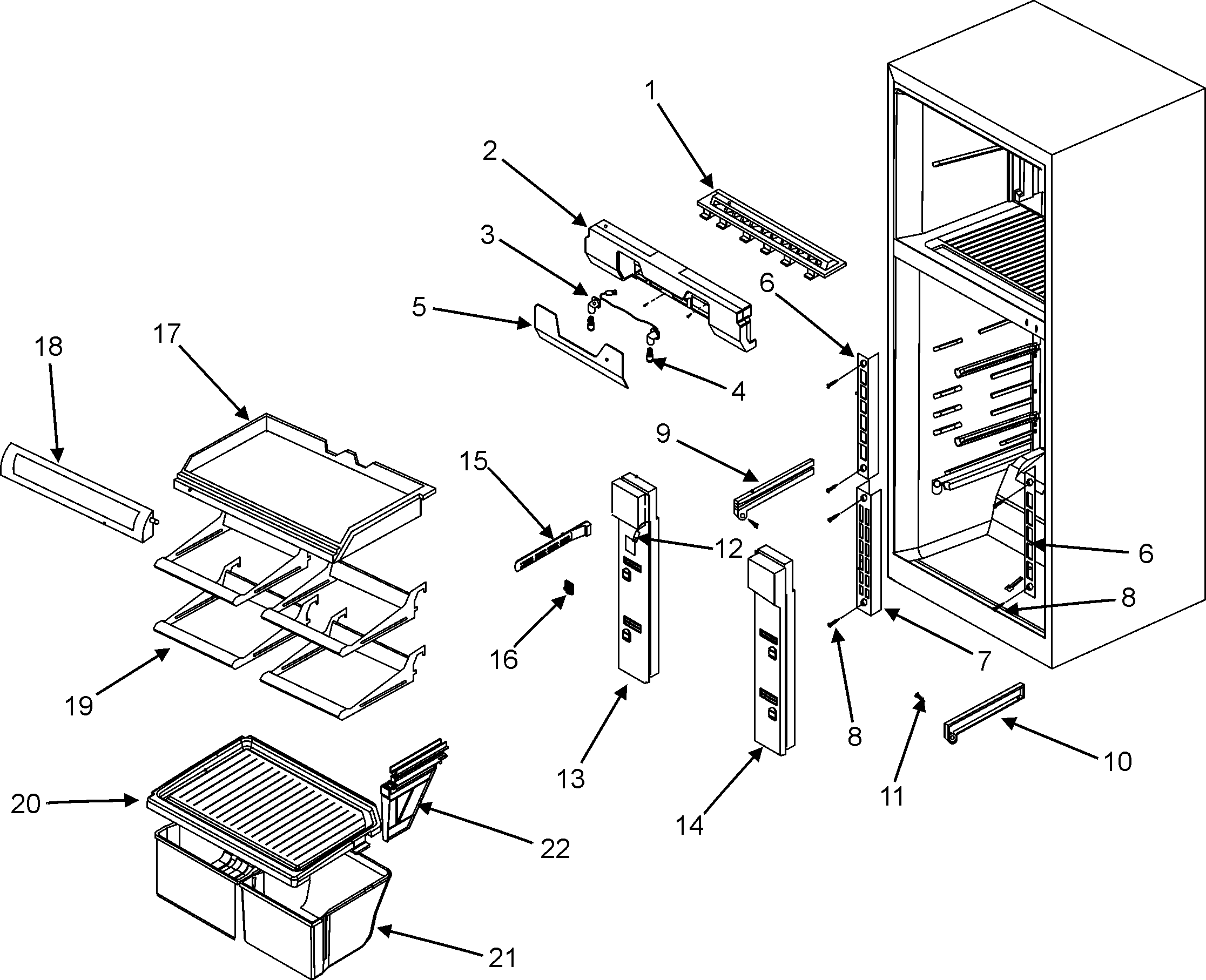 Refrigerator compartment