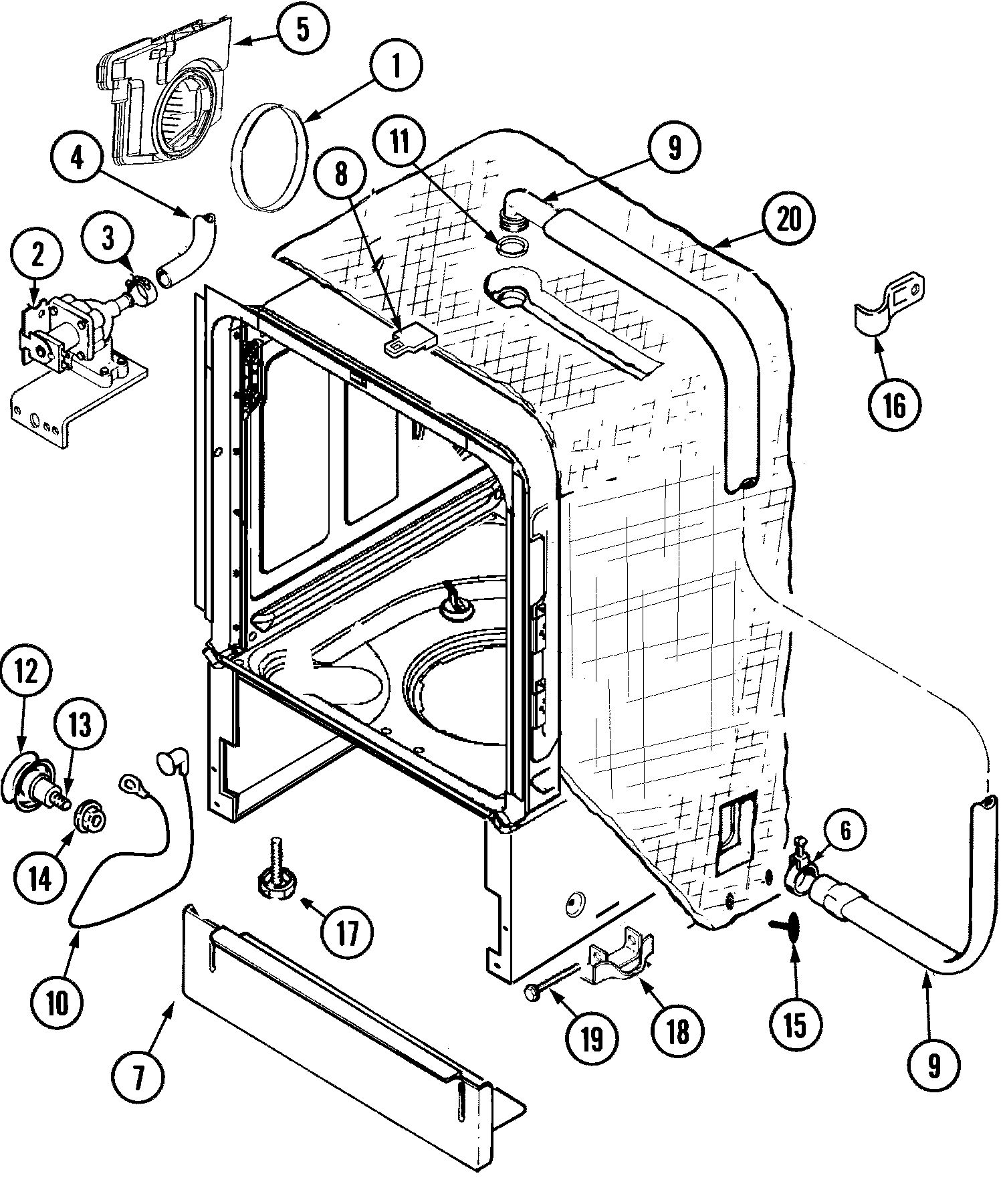 Outer tub