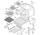 Jenn-Air JES9750AAS oven/base diagram