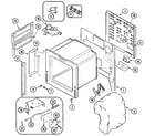 Jenn-Air JES9750AAS body diagram