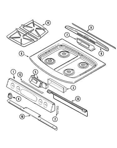 Top assembly