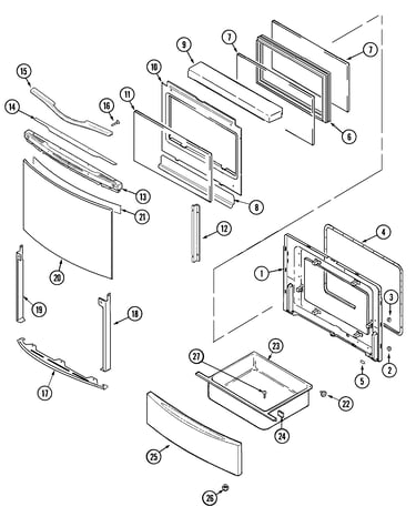 Door/drawer