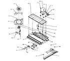 Amana BX22A5W-P1182302WW compressor compartment diagram