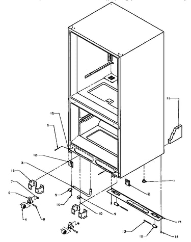 Rollers/drain tube