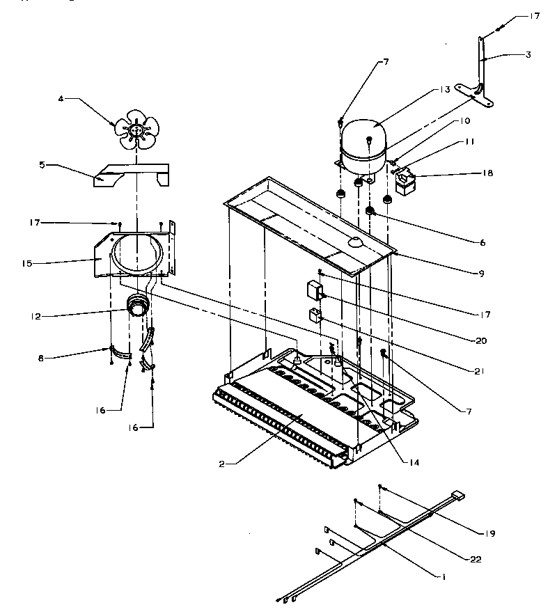 Compressor compartment
