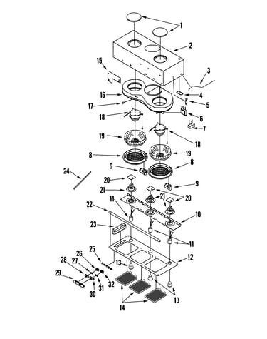 Hood components (complete)