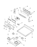 Control panel/top assembly