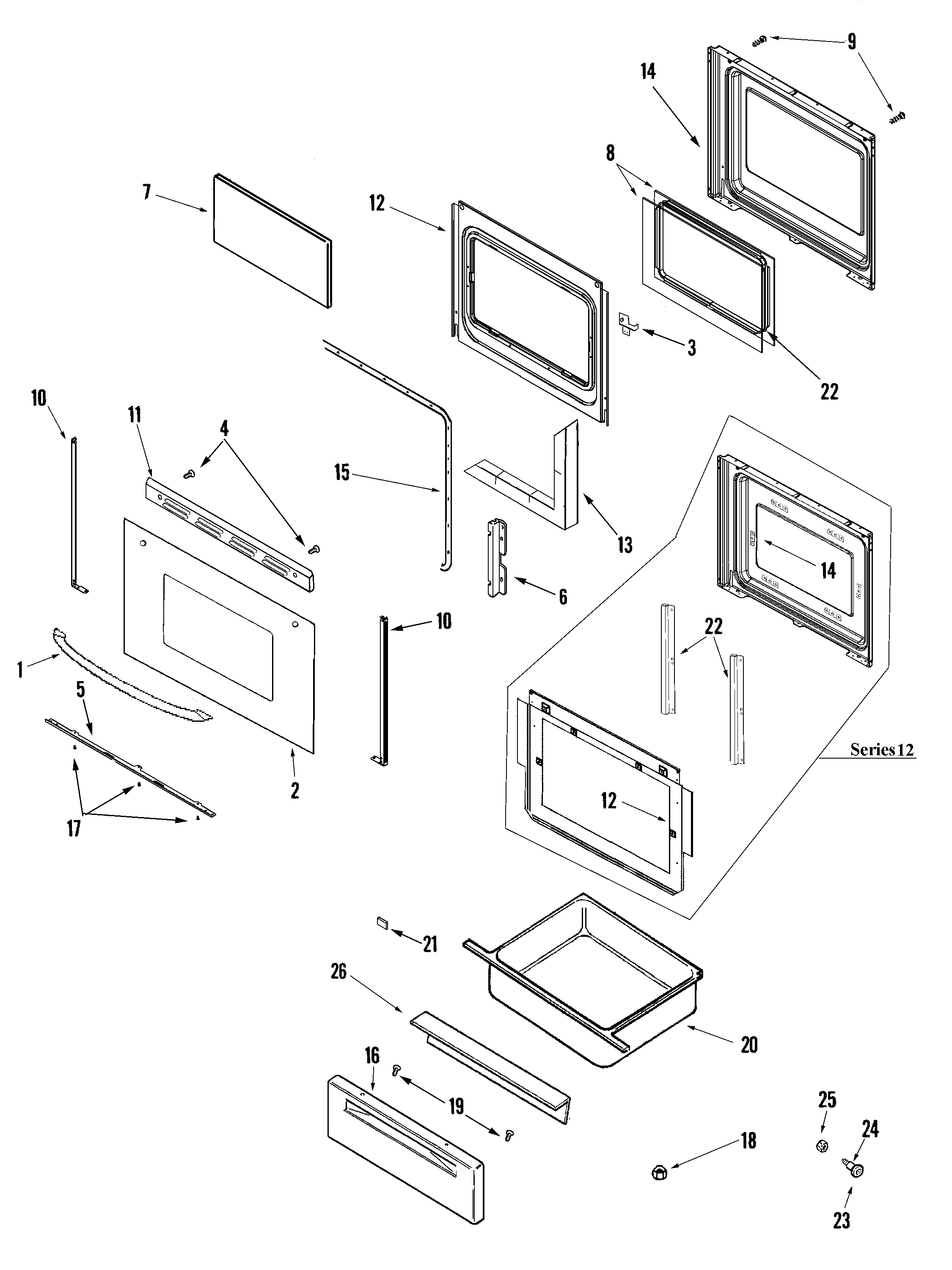 Door/drawer