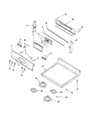 Control panel/top assembly