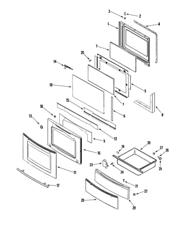 Door/drawer (ser pre 11)