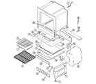 Maytag CRG9800BAL oven/base diagram