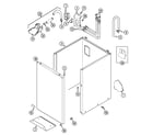 Maytag LAT9806AAM cabinet(9806) diagram