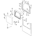 Maytag MDE9316AYQ door diagram