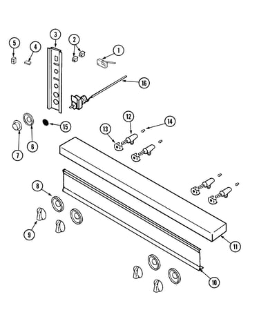 Manifold panel/gas controls