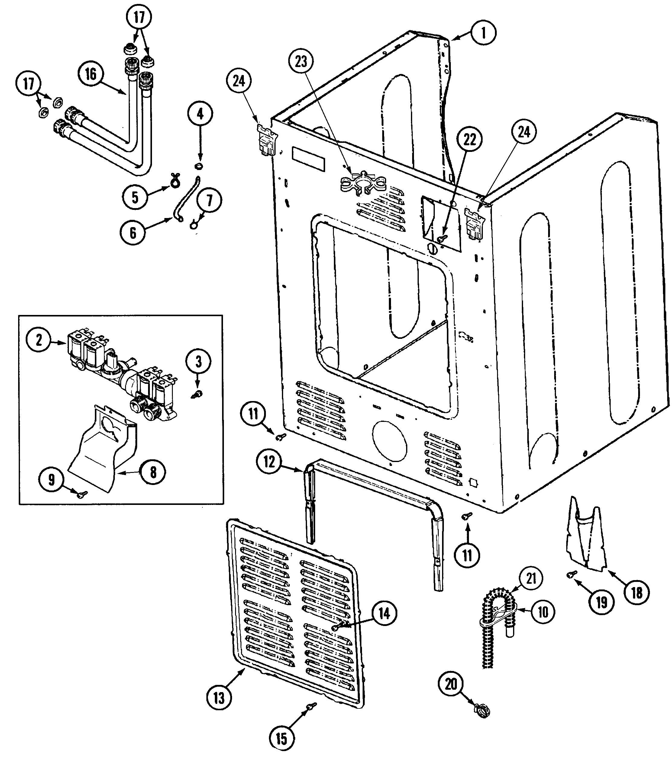 Cabinet-rear