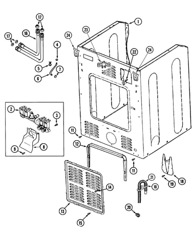 Cabinet-rear