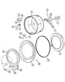 Spinner assembly & outer tub cover