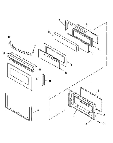 Door (upper-bdb/bdq/bdw)