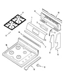 Control panel/top assembly