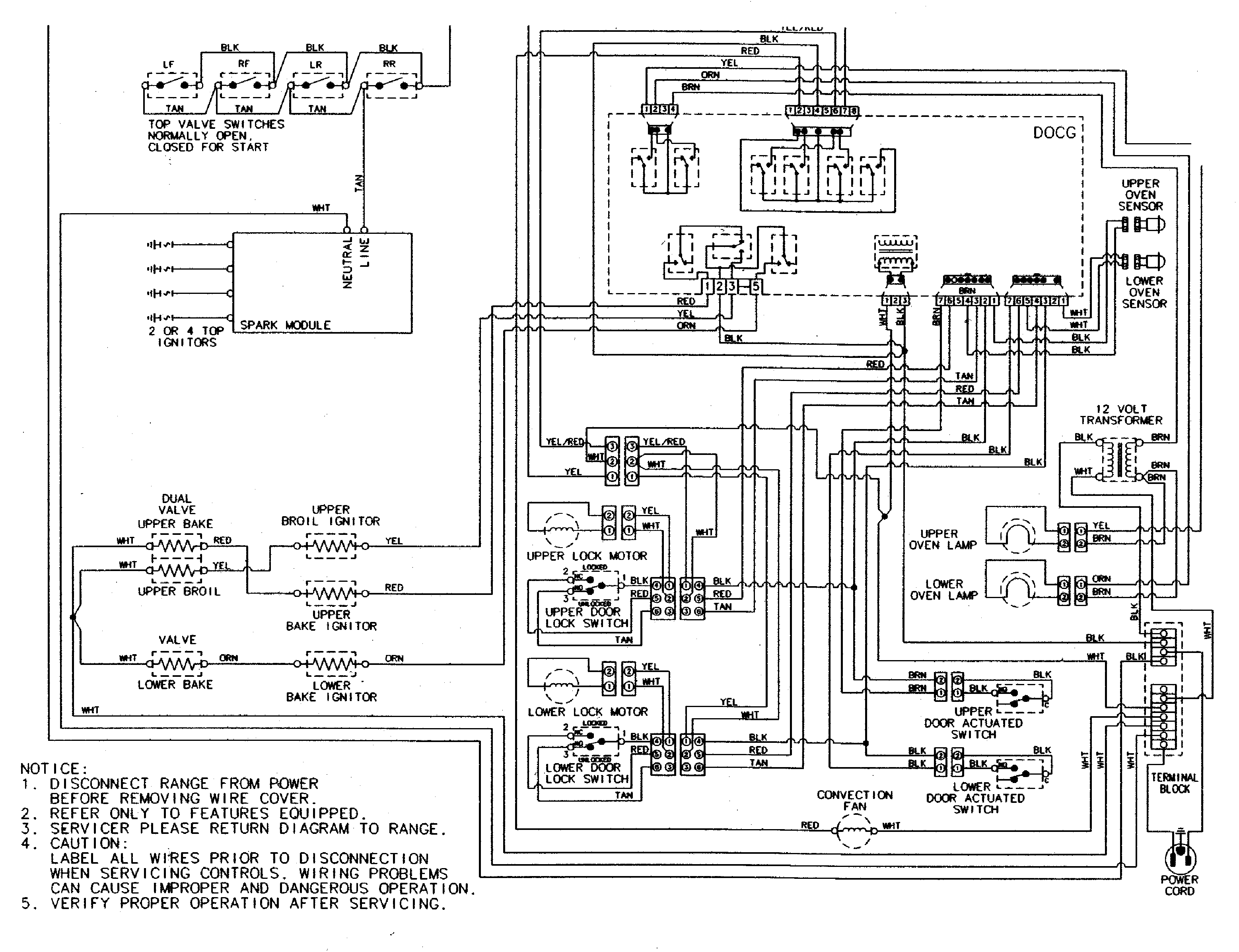 WIRING INFORMATION (LOWER)