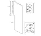 Maytag MZD2752GRS fresh food outer door diagram