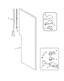 Fresh food outer door