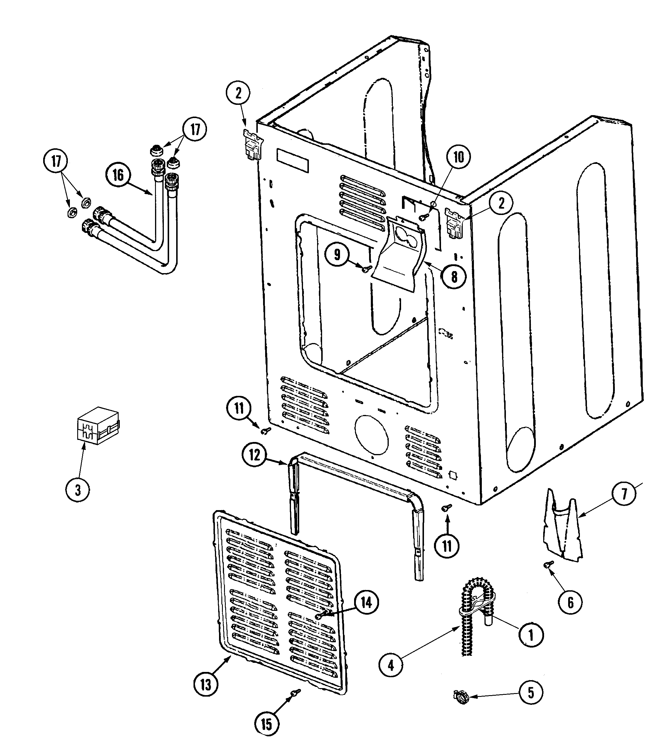Cabinet-rear