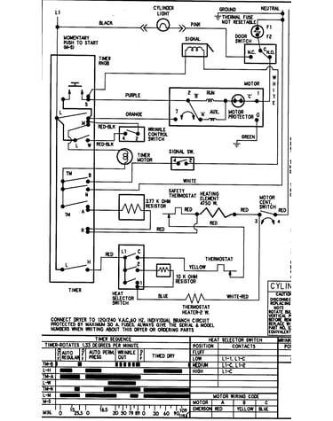 Wiring information (hye3658azw)
