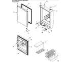 Maytag SK590-2-PSK590200W0 refrigerator door diagram
