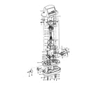 Hoover F4300-040 gear_motorhousing diagram