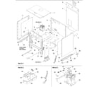 Amana ACS200E-P1133382NE cabinet(agds902e unit/cart agds200e blk) diagram