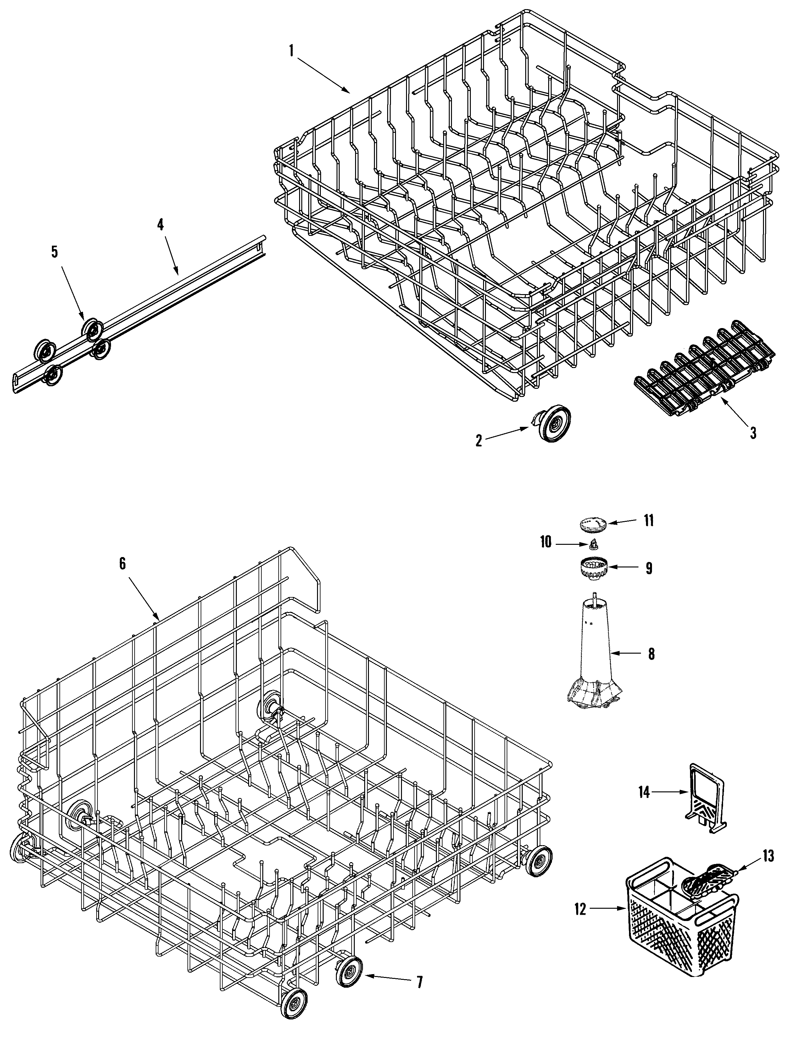 TRACK & RACK ASSEMBLY