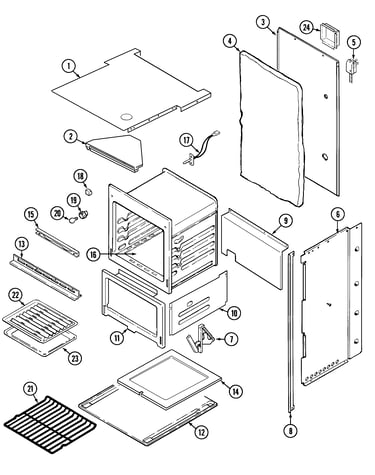 Oven/body (stl)