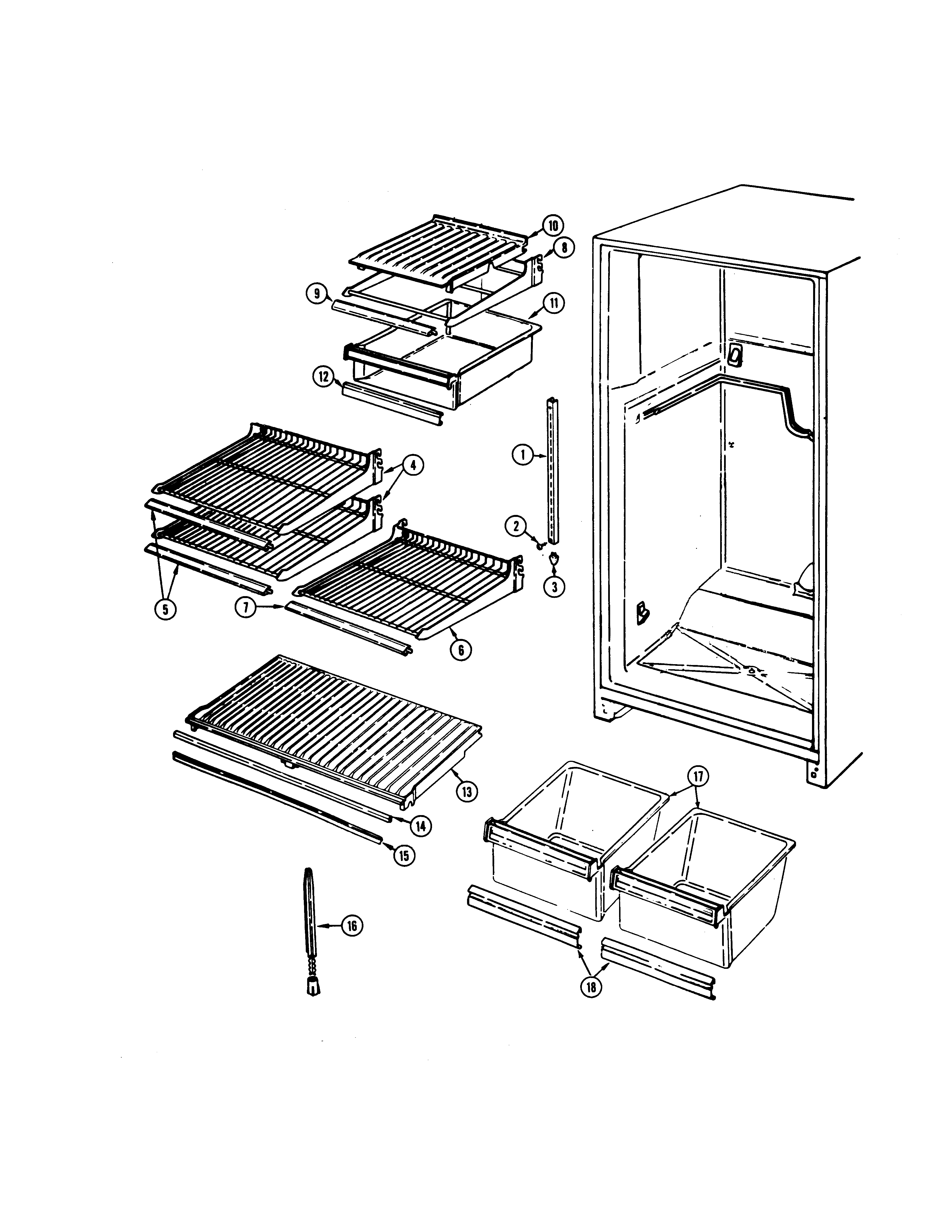 Shelves & accessories