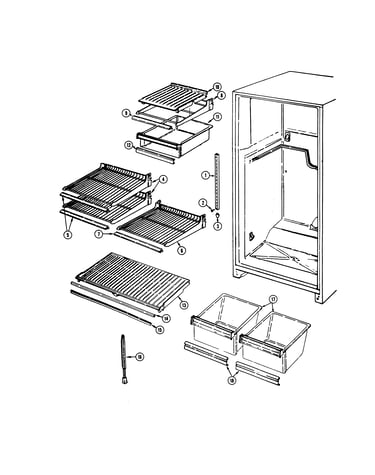 Shelves & accessories