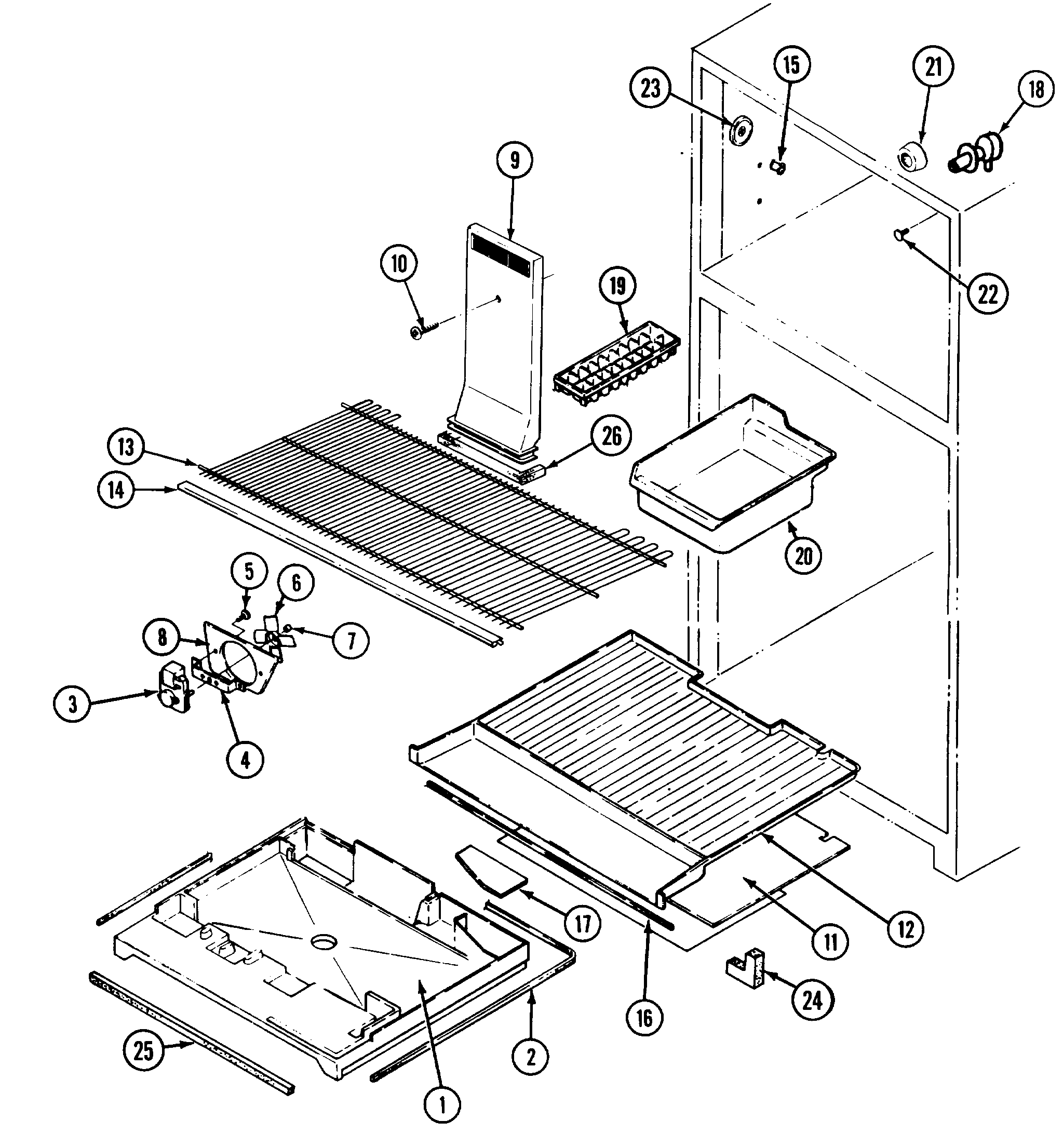 Freezer compartment