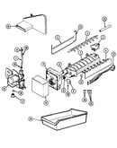 Optional ice maker kit