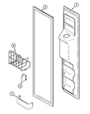 Freezer inner door