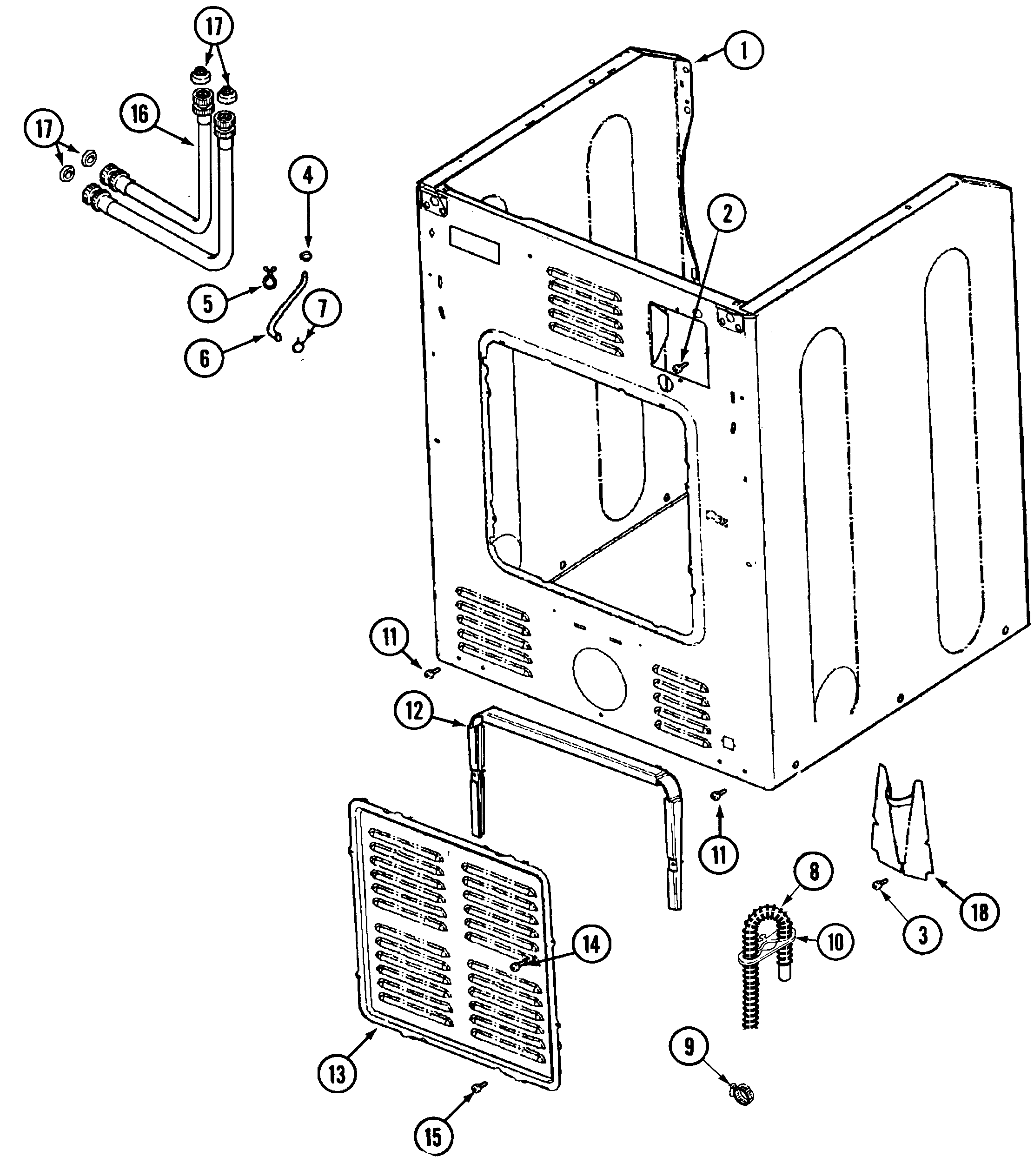Cabinet-rear