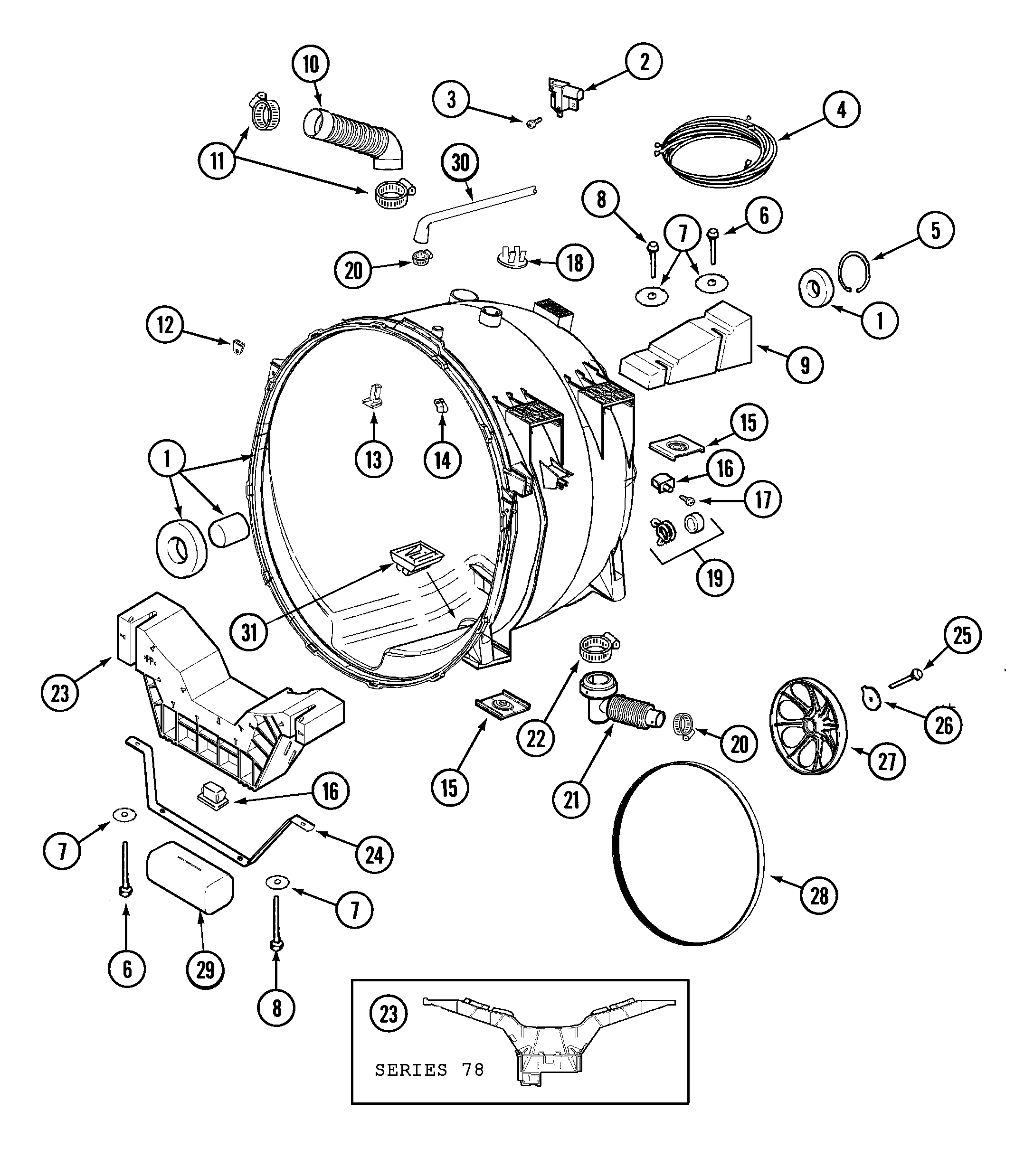 Outer tub