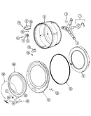 Spinner assembly & outer tub cover
