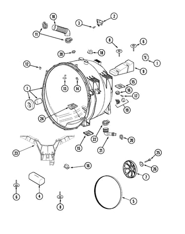 Outer tub