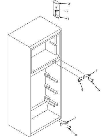 Hinges & door switch