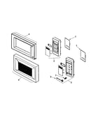 Control panel/door assembly
