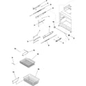 Kenmore 59676514500 freezer shelving diagram