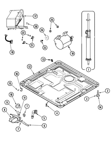Base with motor