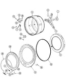 Spinner assy & outer tub cover