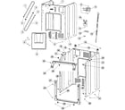 Crosley CAH4205AWW cabinet diagram