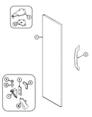 Freezer outer door